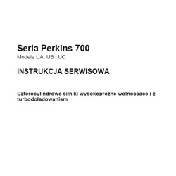 Perkins  seria 700 UA UB UC - kompletna dokumentacja serwisowa + katalogi części + DTR do silników Perkins polska wersja